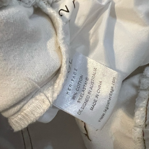 Legoe Maternity & Post Maternity Pants Denim Joggers Elastic Waist Size 2 - Picture 7 of 8